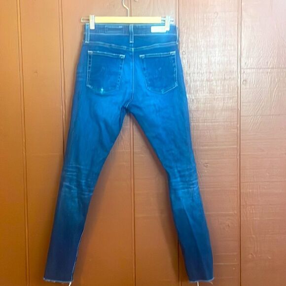 AG Adriano Goldschmied aged denim jeans Size 27R - Picture 2 of 8